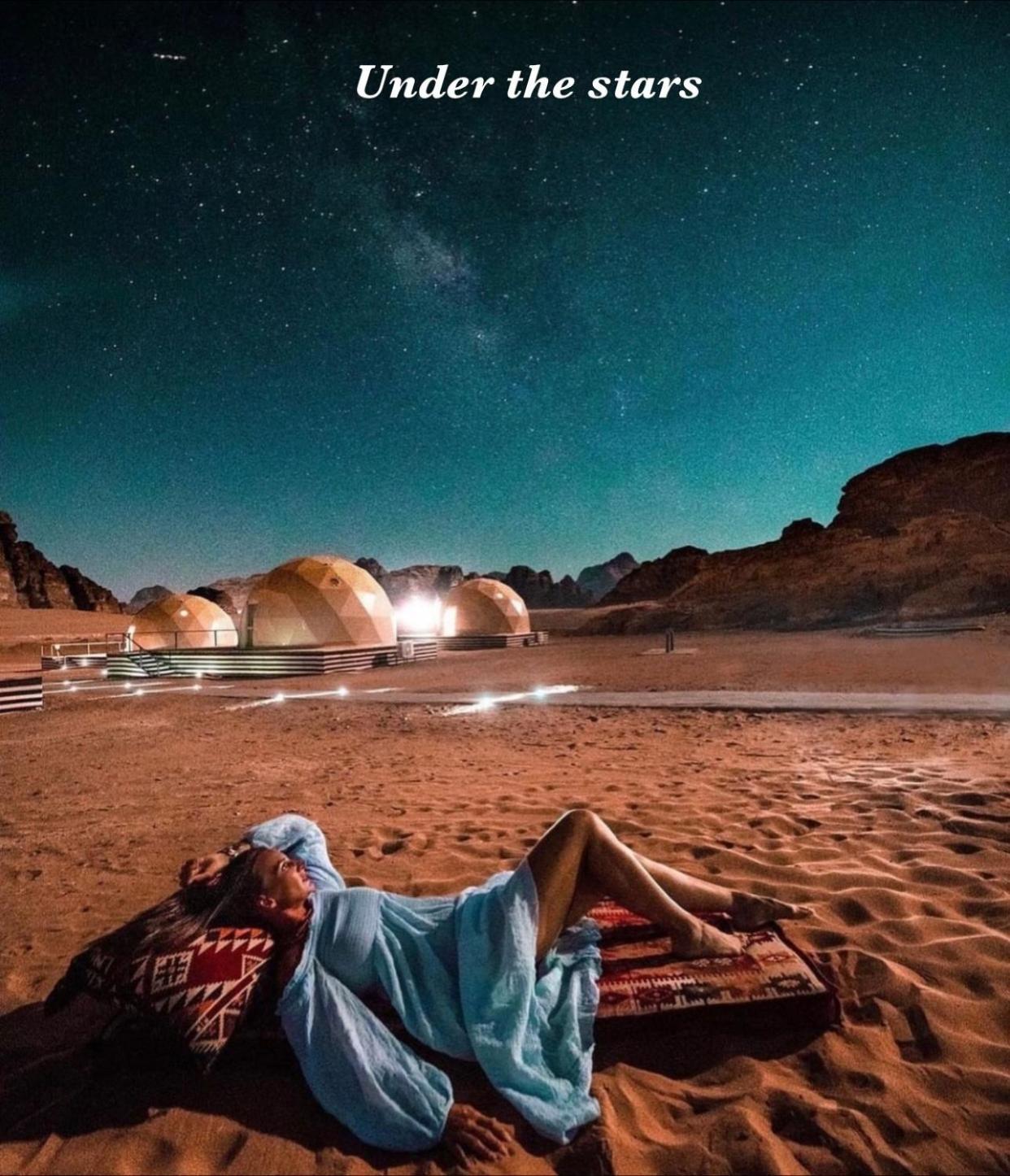 Rum World Bubble Luxury Camp Wadi Rum Eksteriør billede