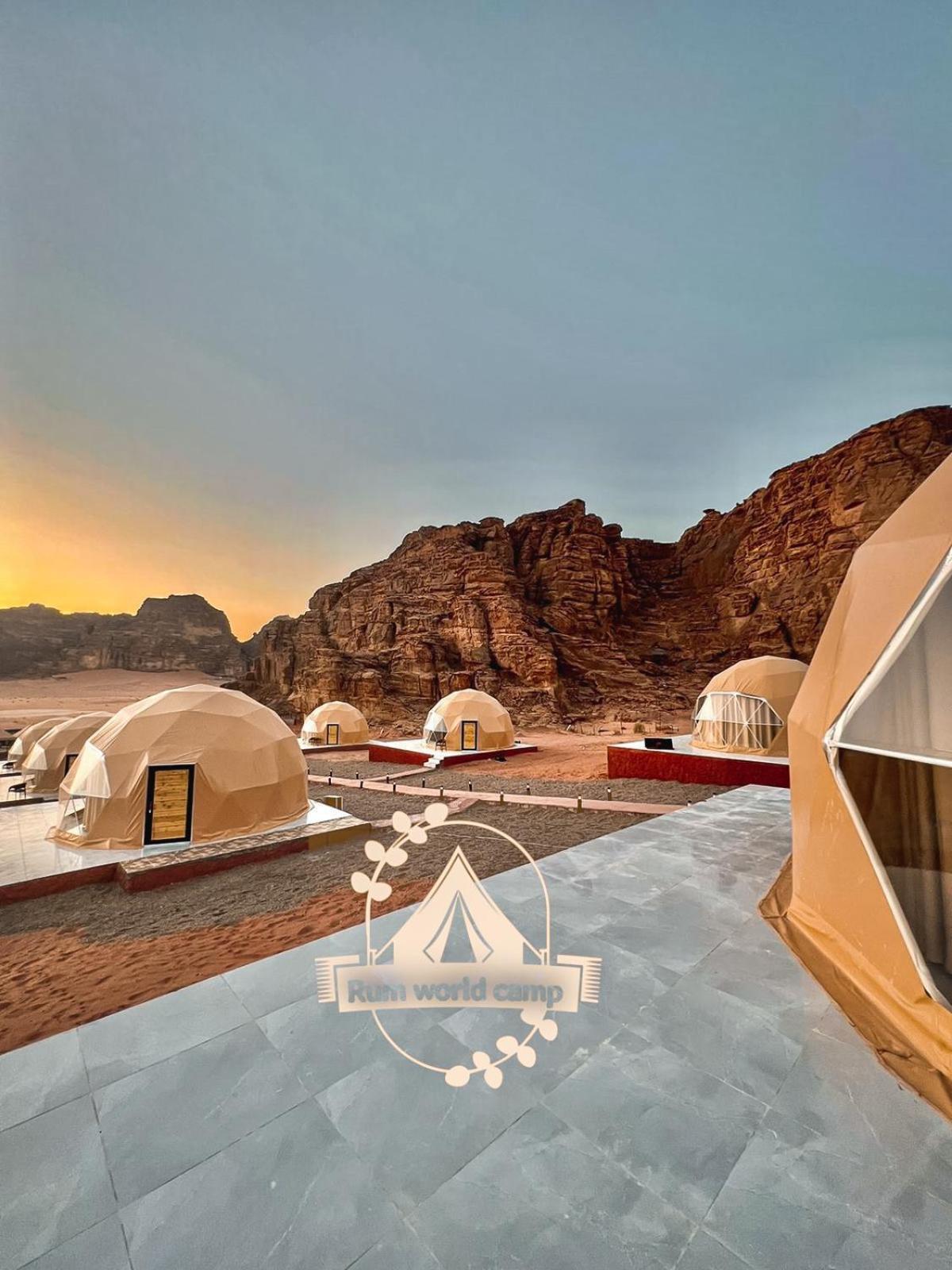 Rum World Bubble Luxury Camp Wadi Rum Eksteriør billede