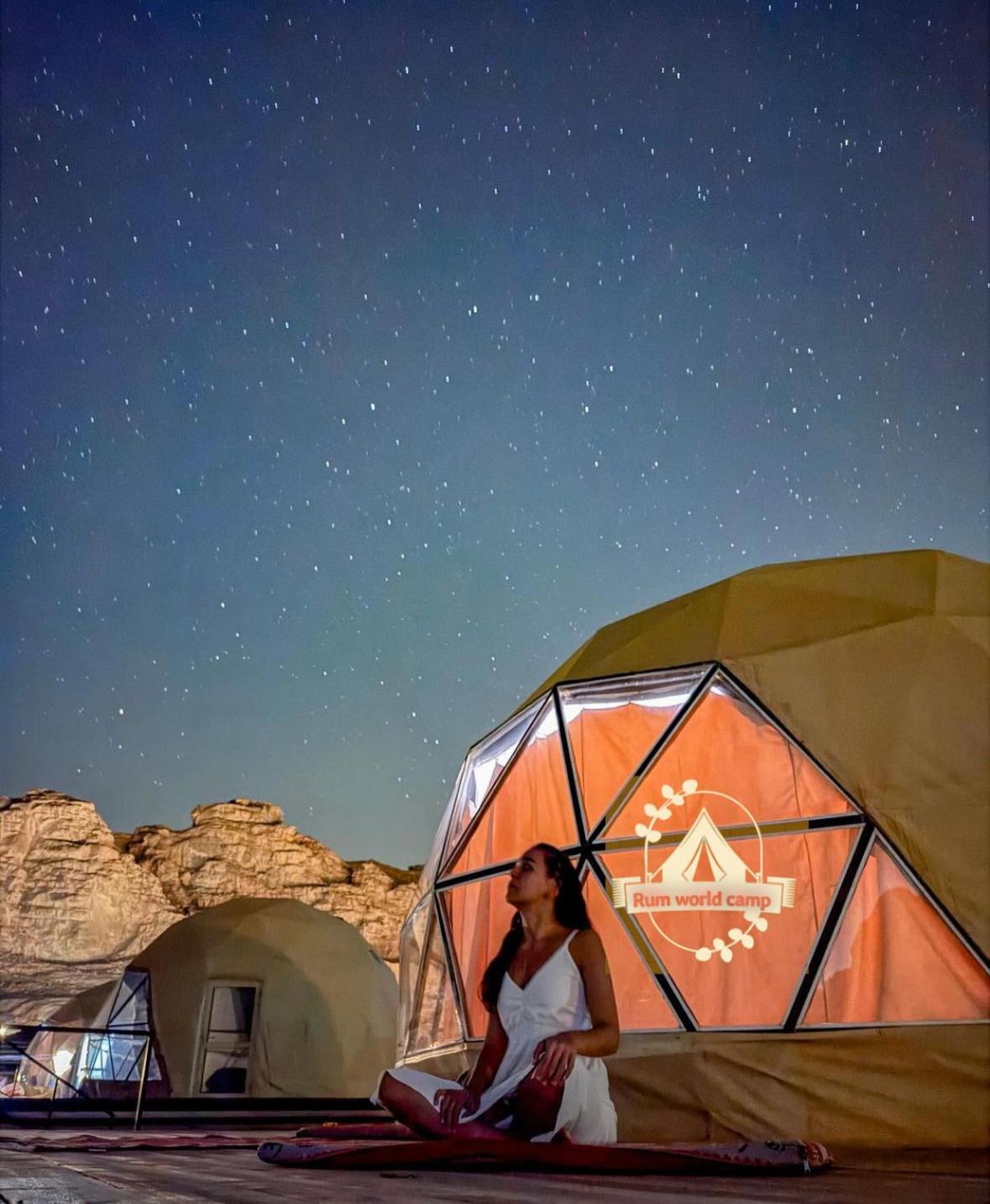 Rum World Bubble Luxury Camp Wadi Rum Eksteriør billede