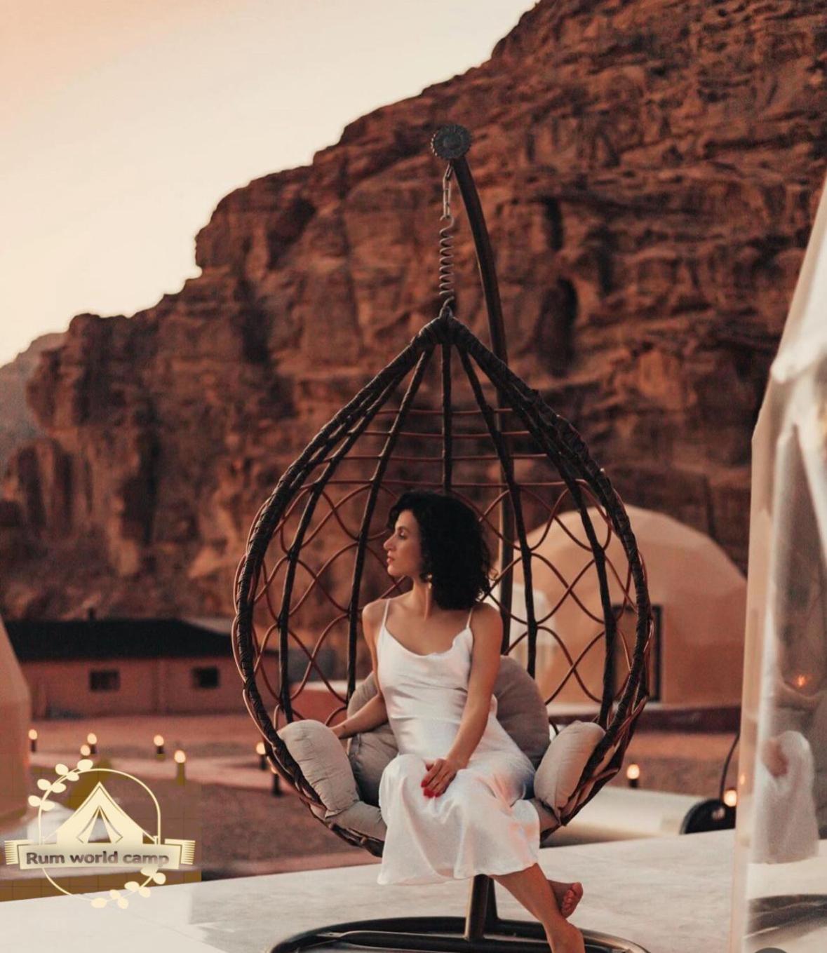 Rum World Bubble Luxury Camp Wadi Rum Eksteriør billede