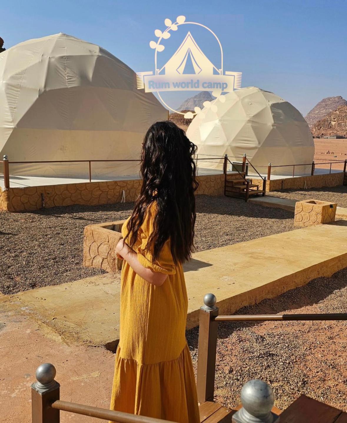 Rum World Bubble Luxury Camp Wadi Rum Eksteriør billede