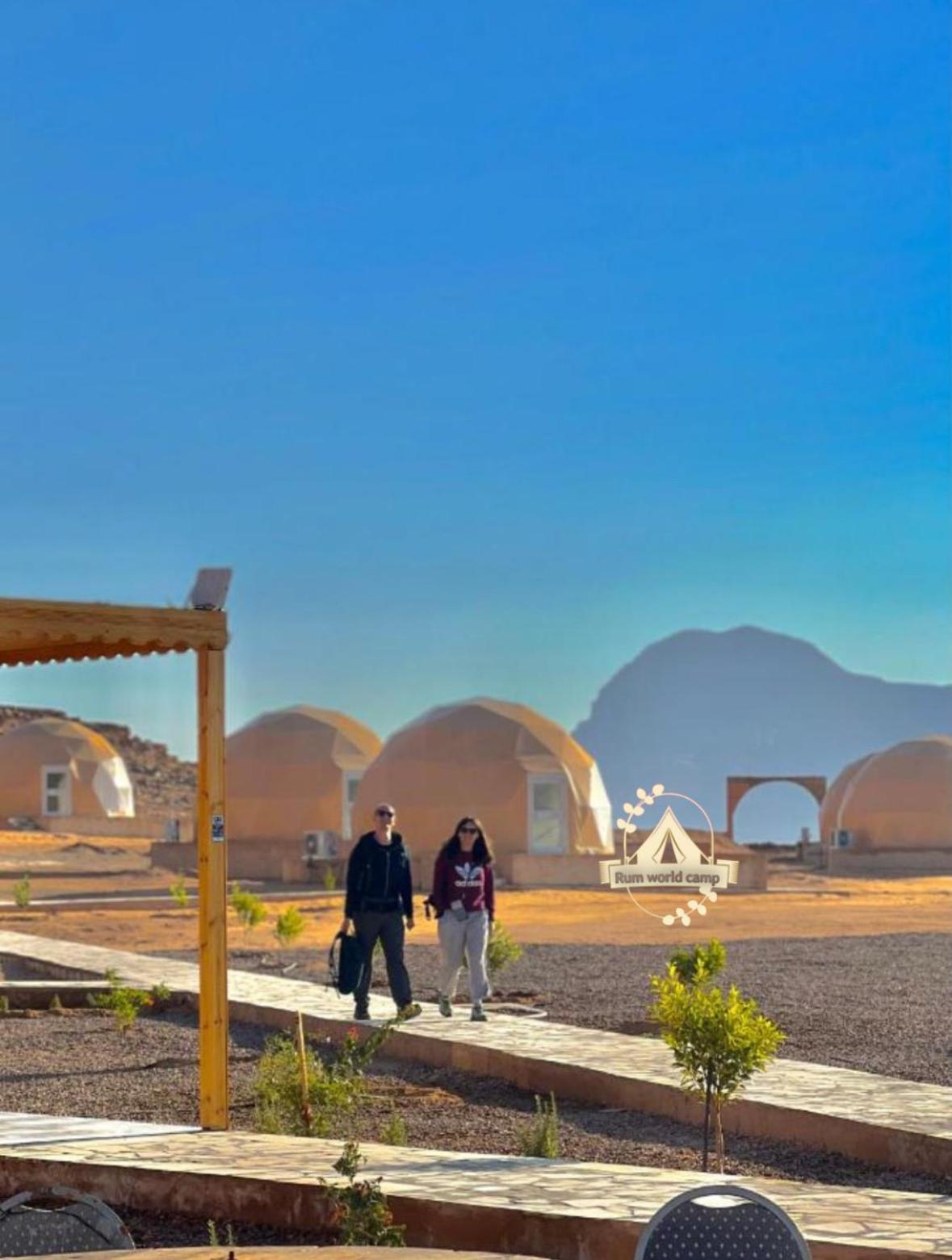 Rum World Bubble Luxury Camp Wadi Rum Eksteriør billede