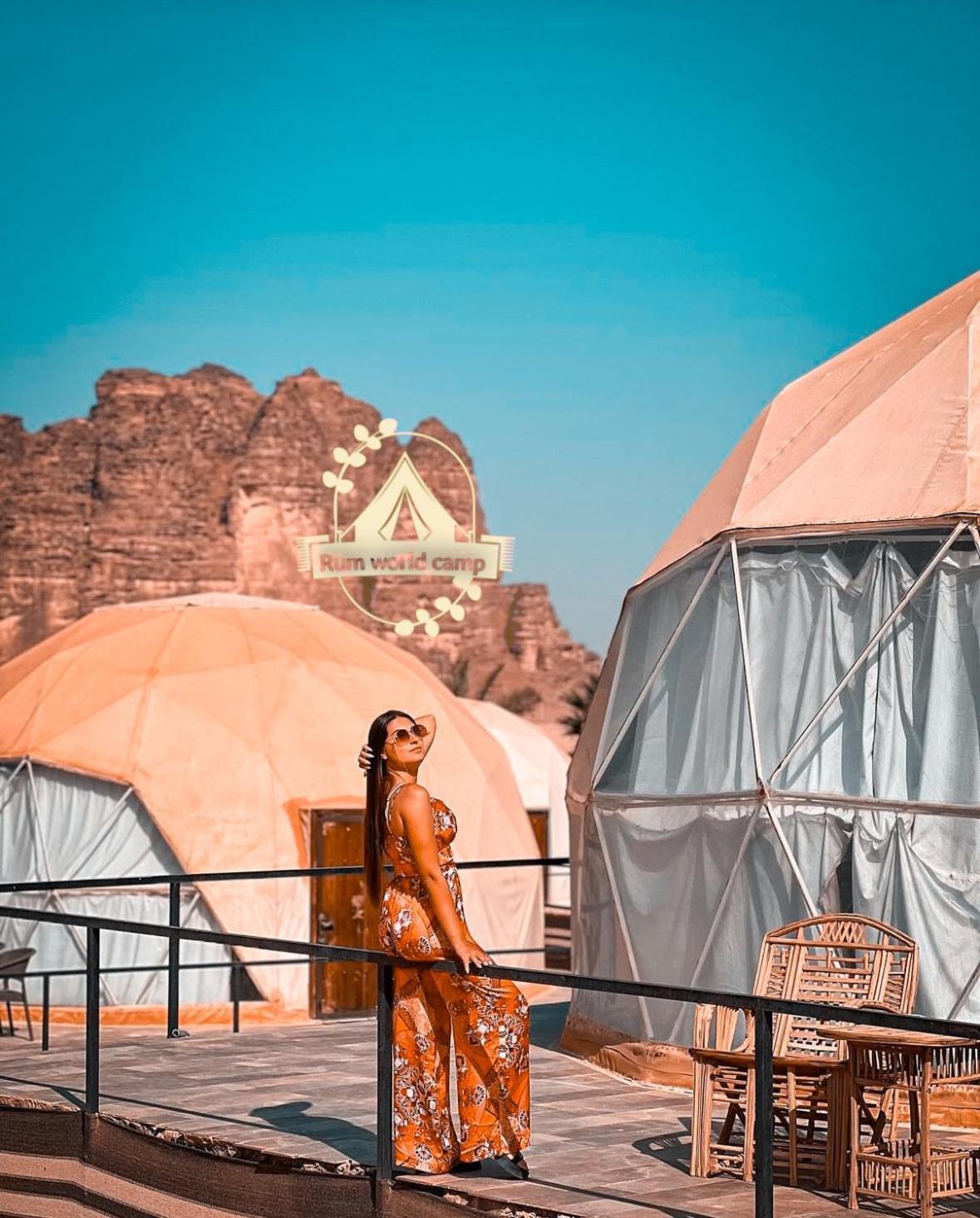 Rum World Bubble Luxury Camp Wadi Rum Eksteriør billede