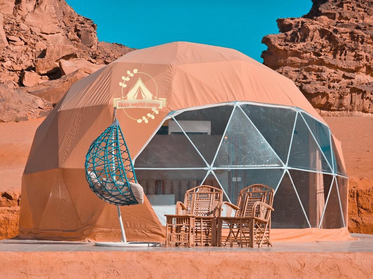 Rum World Bubble Luxury Camp Wadi Rum Eksteriør billede