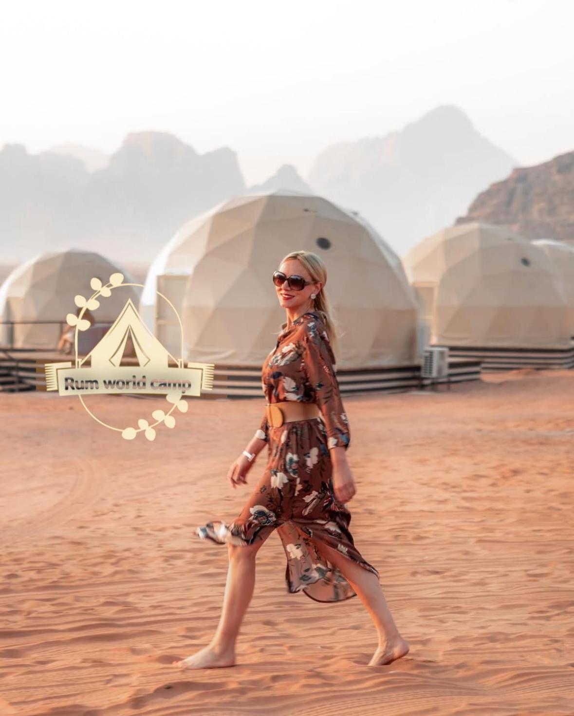 Rum World Bubble Luxury Camp Wadi Rum Eksteriør billede