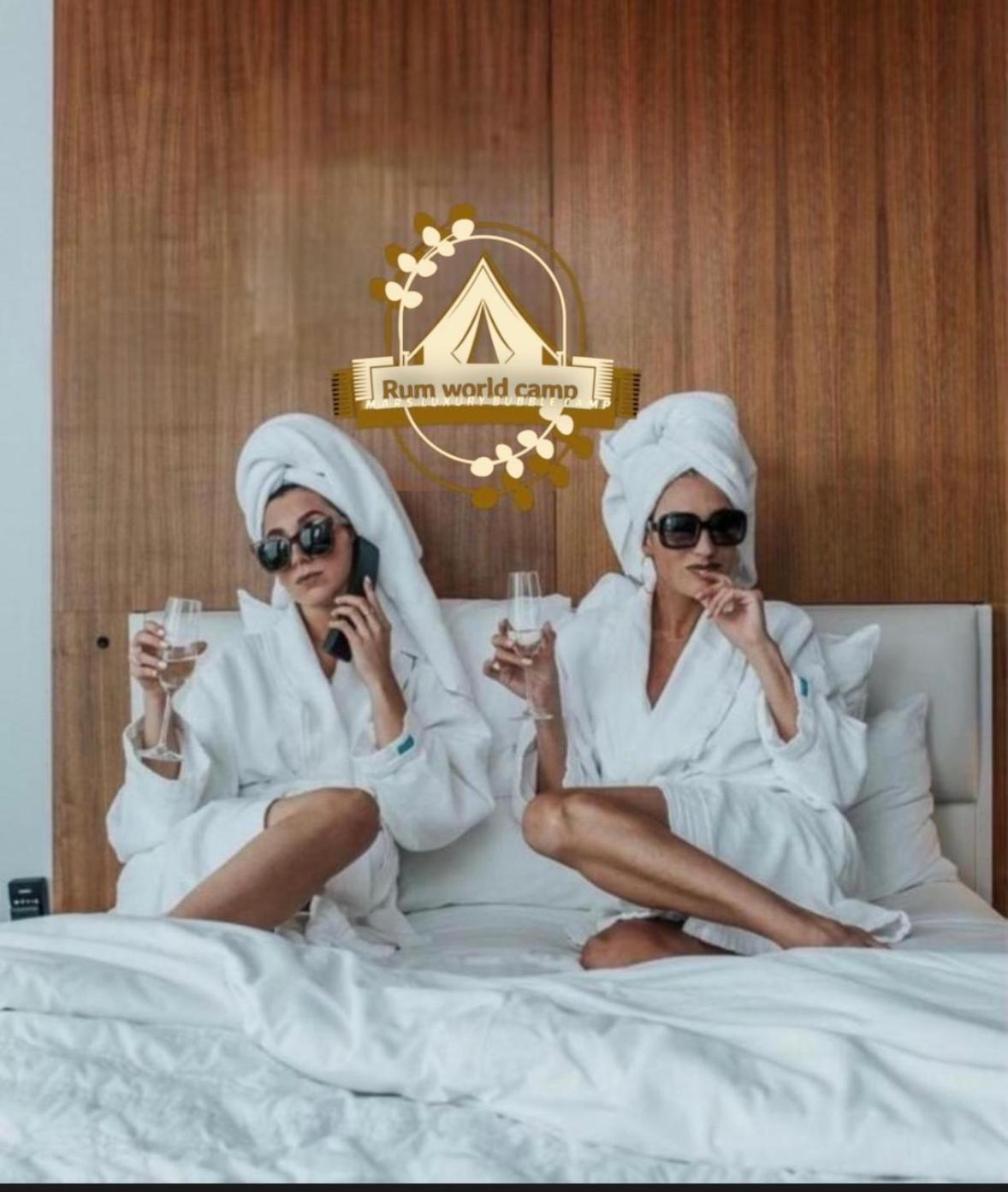 Rum World Bubble Luxury Camp Wadi Rum Eksteriør billede
