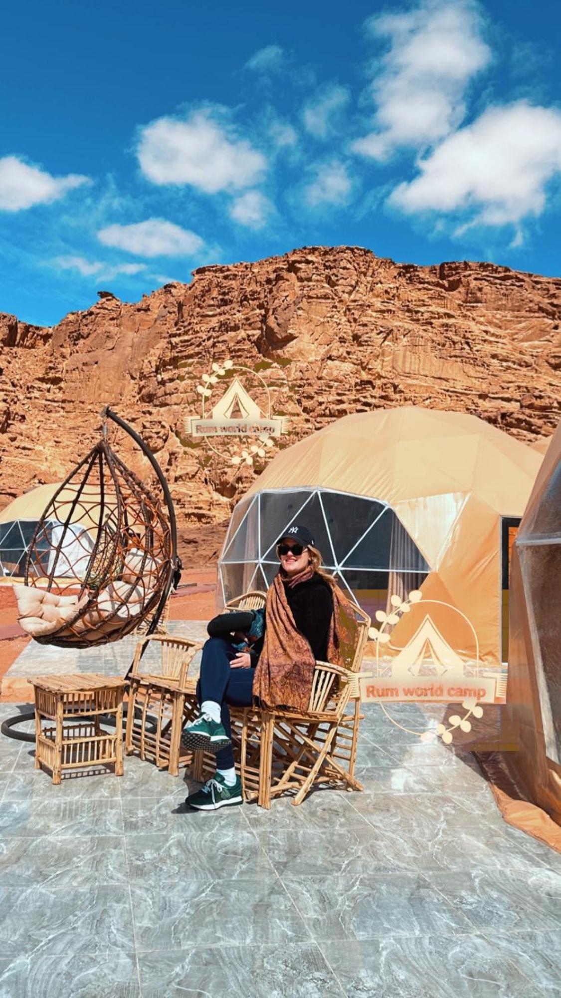 Rum World Bubble Luxury Camp Wadi Rum Eksteriør billede