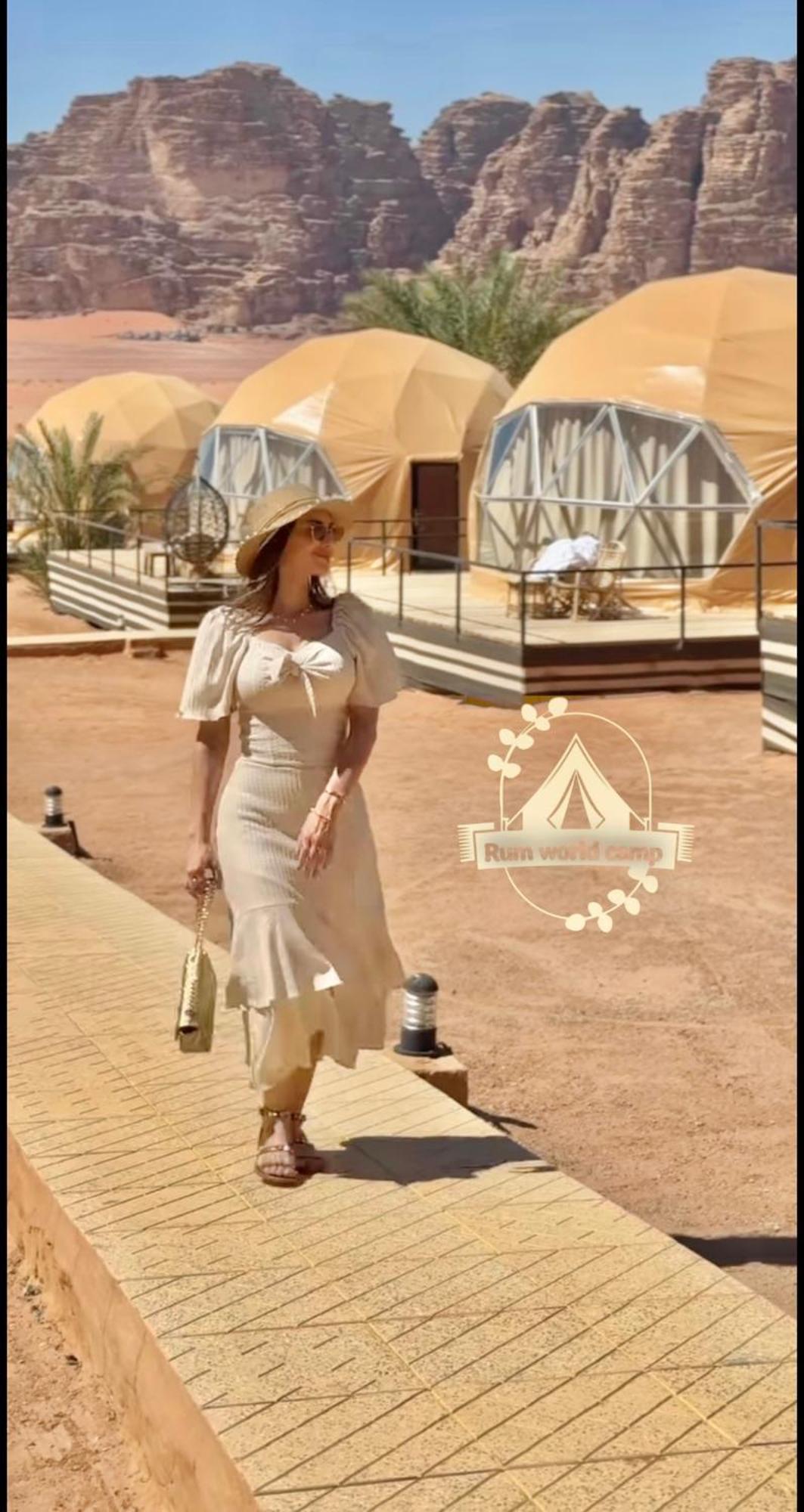 Rum World Bubble Luxury Camp Wadi Rum Eksteriør billede